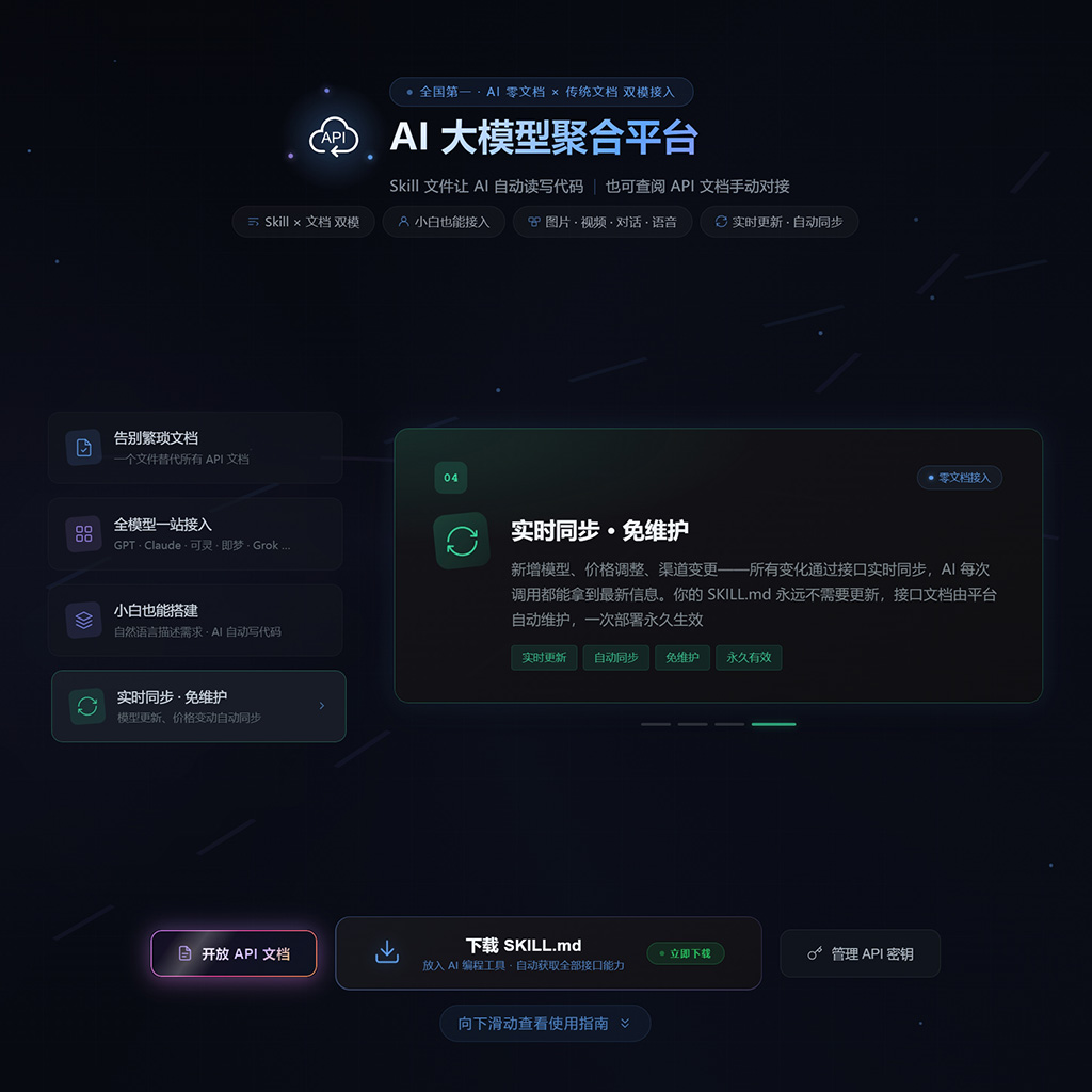 API后台控制台